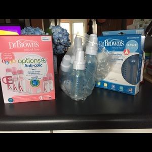 Dr. Browns anti-colic baby bottles